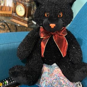 american sparkly black  Hallowen Cat